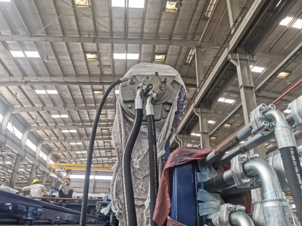 hydraulic motor of filter press