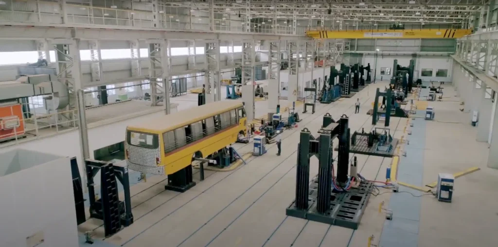 Ashok Leyland Component Test Lab in Technical Centre, Chennai testing components with the help of Non-Welded Piping by Cenergy Offshore