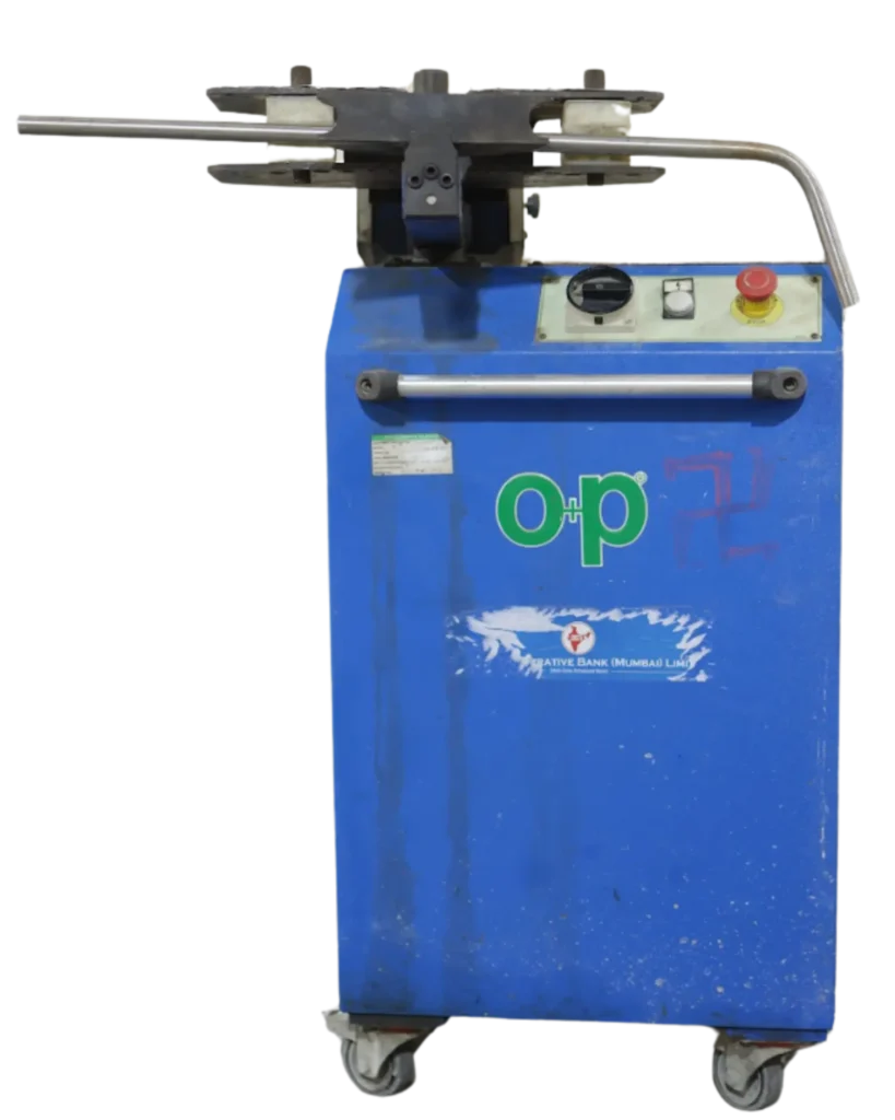 O+P tube bending machine which bends tube from 6mm to 42 mm